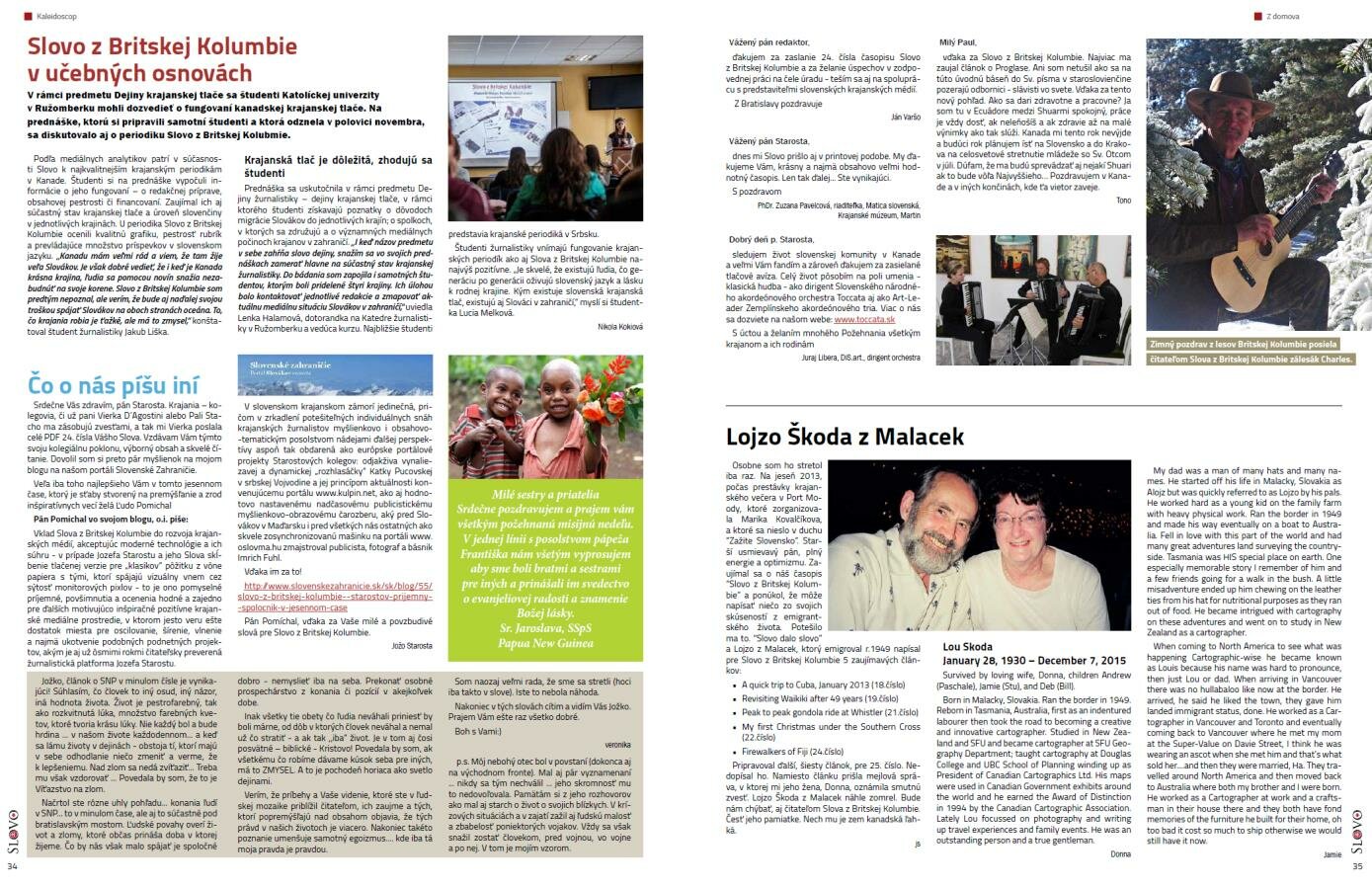 Precitajte si cislo 25 - Zima 2015/2016, stranu 18